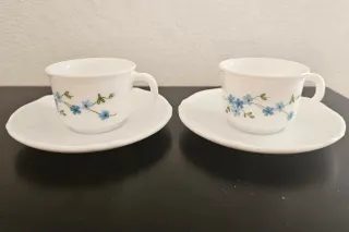 Set da caffè per 4 Arcopal Myosotis