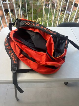 Paletero Padel negro-naranja