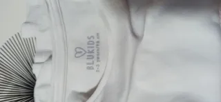 Maglia intima bimba rosa e bianca