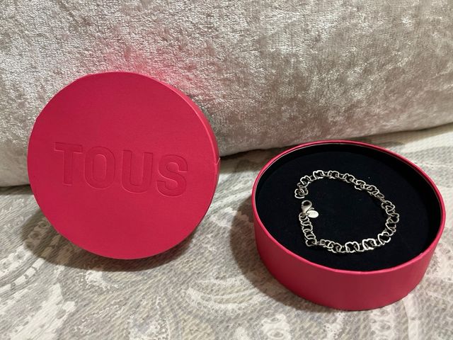 Pulsera Tous Osos Entrelazados Plata