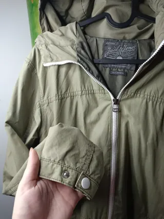 Chaqueta Jack & Jones verde oliva blanco Nueva