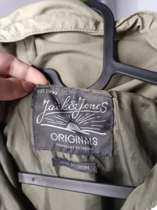Chaqueta Jack & Jones verde oliva blanco Nueva