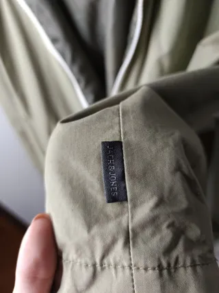 Chaqueta Jack & Jones verde oliva blanco Nueva