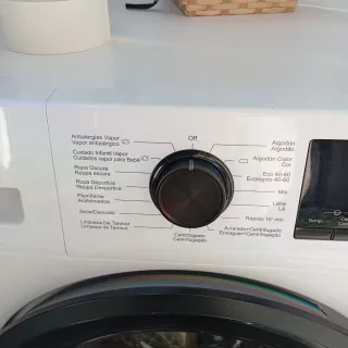 Lavadora Hisense 9 kg Steam Allergy Care