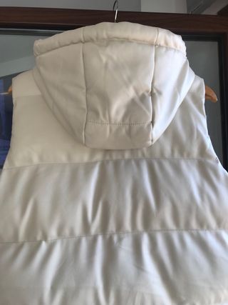 Chaleco TL Mujer Crema Talla Única Sin Estrenar