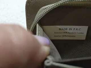 Svuota armadio  Portafogli donna a strisce