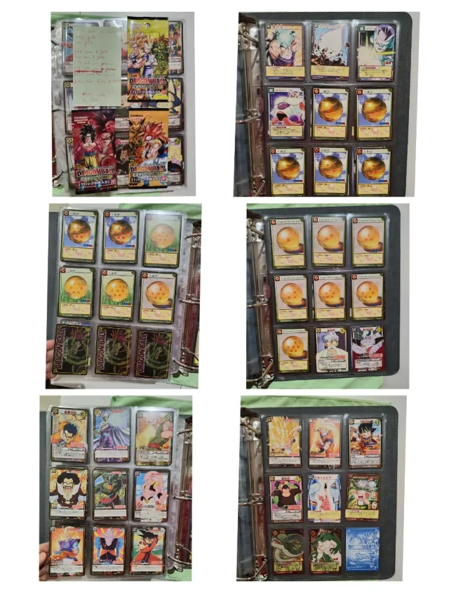 1035 Cartas Dragon Ball Cardgame Japonés