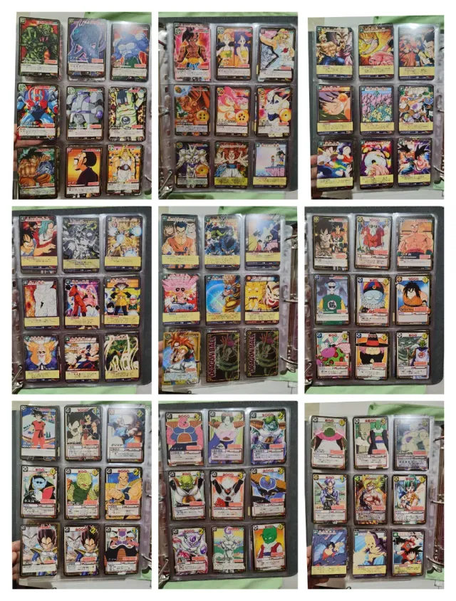 1035 Cartas Dragon Ball Cardgame Japonés