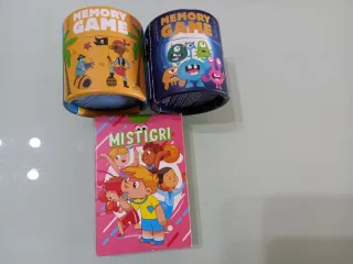 Juegos de mesa Memory Game y Mistigri