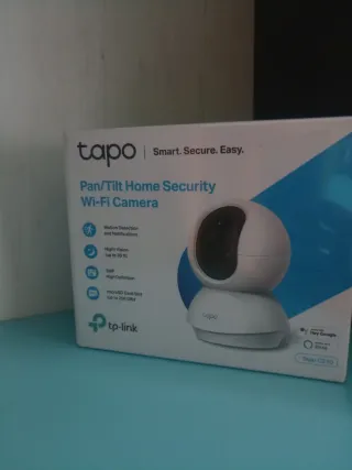 ¡¡¡Nueva!!!Cámara Seguridad Tapo Wi-Fi Pan/Tilt N