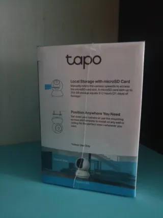 ¡¡¡Nueva!!!Cámara Seguridad Tapo Wi-Fi Pan/Tilt N