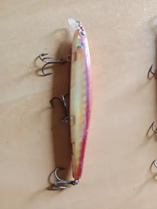 Lote 4 señuelos pesca Rapala