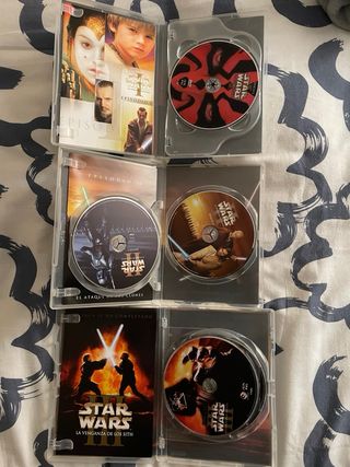 Trilogía Star Wars DVD (Episodios I-VI)
