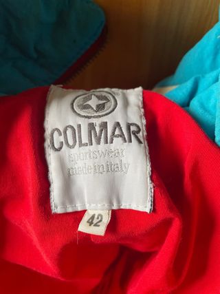 Giacca Colmar rossa e blu