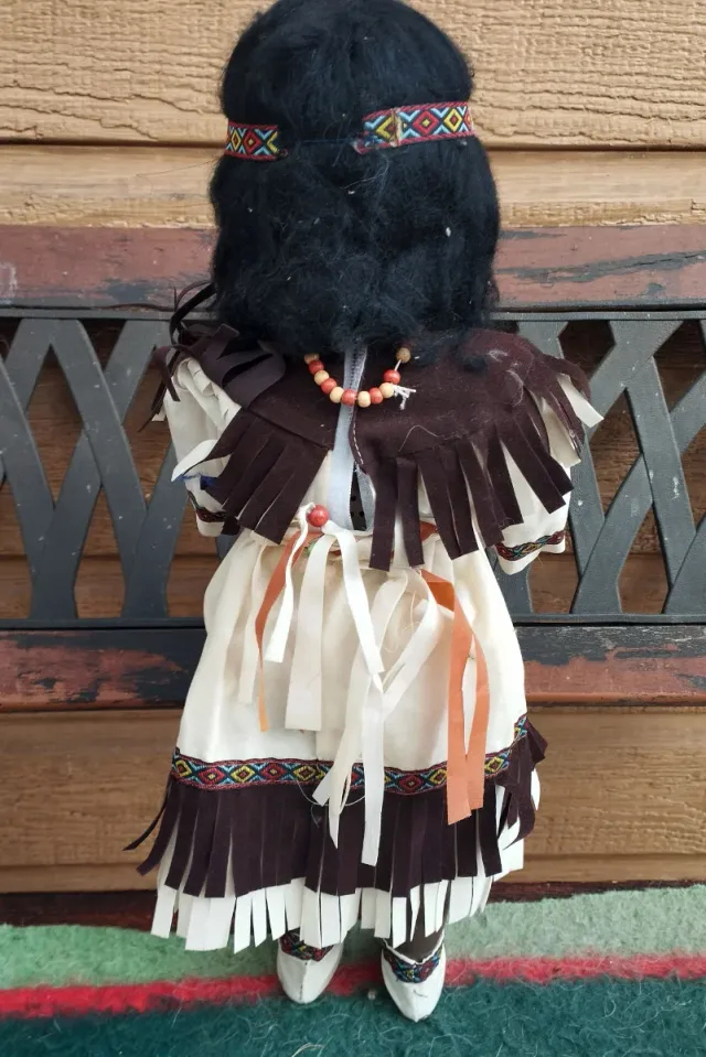 Muñeca antigua celuloide negra