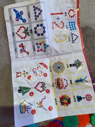 Fichas de Construcción Juguete