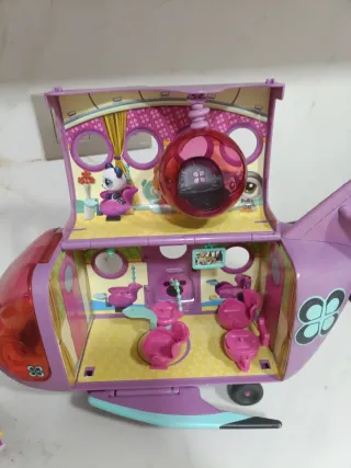 Avión y Limusina Little Pet Shop