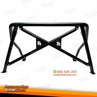 Barra antivuelco TA Technix negra con logo para B