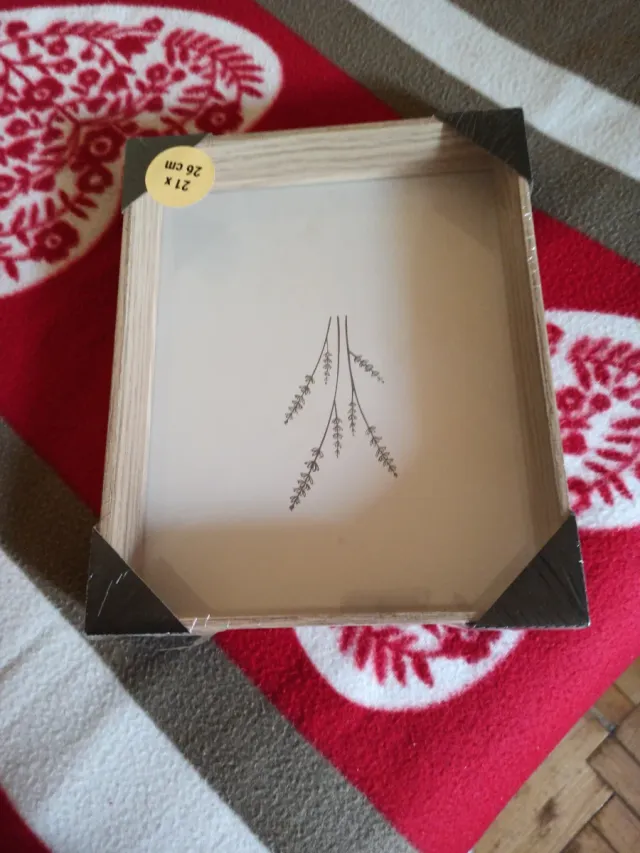 Marco de madera 21x26 cm