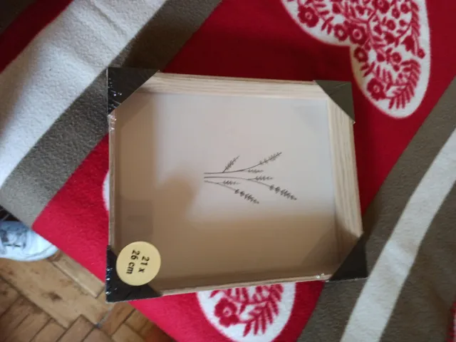 Marco de madera 21x26 cm