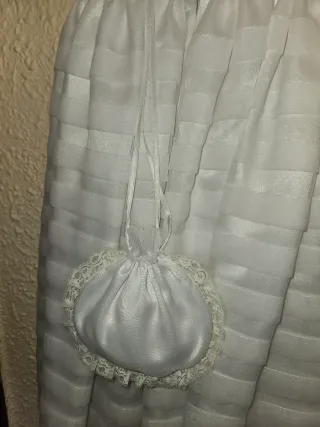 Vestido Comunión Vintage Blanco