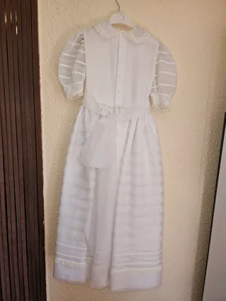 Vestido Comunión Vintage Blanco
