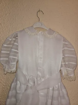 Vestido Comunión Vintage Blanco