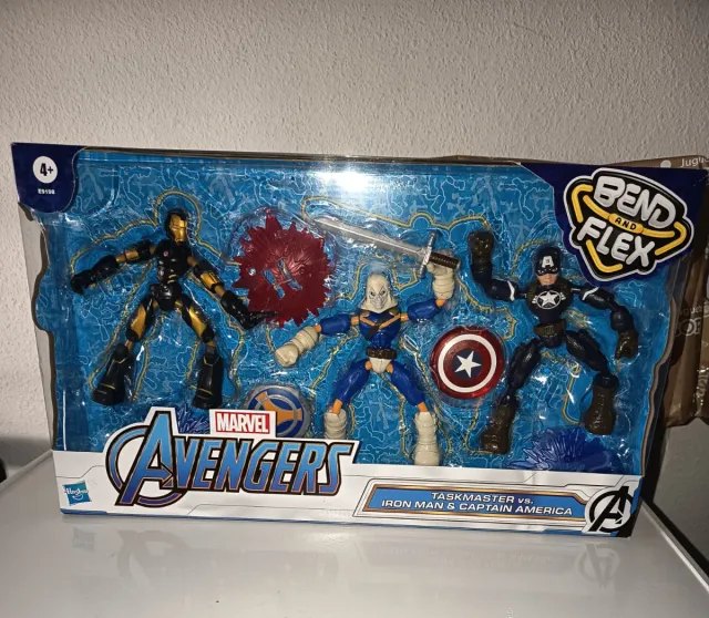 Avengers Bend and Flex Taskmaster vs Iron Man