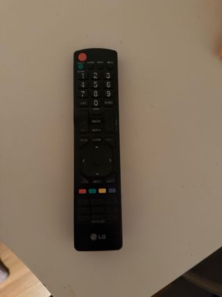 Televisión LG Negra