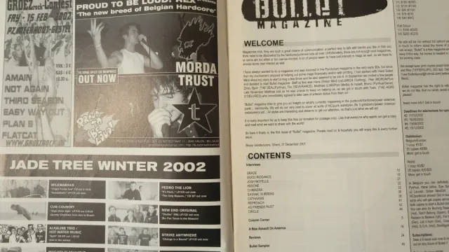 Bullet Magazine Fanzine Belga primi anni 2000