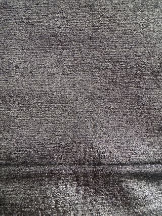 Vestido largo plateado nuevo