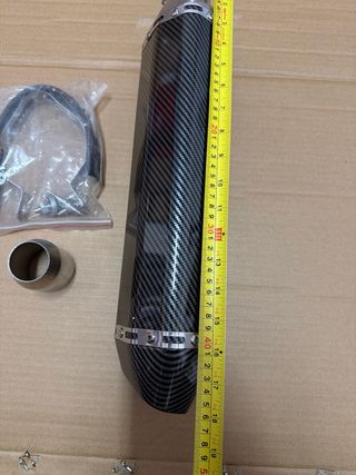 Silenciador escape moto 38-51mm PACEWALKER