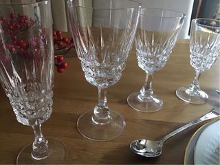 Cristalería para 12 personas