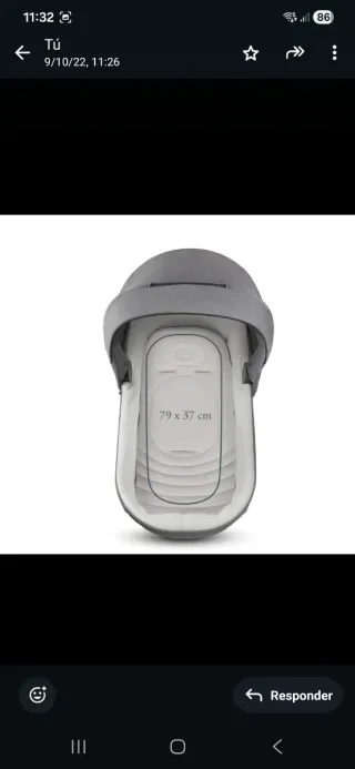 Coche Bebé Inglesina Negro