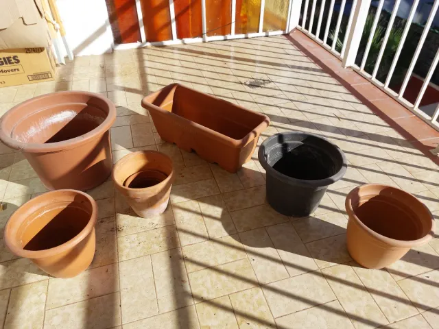 Lote Macetas Varias