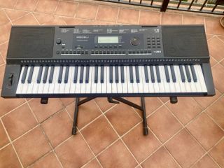 Teclado Medeli M361 con pedal y soporte