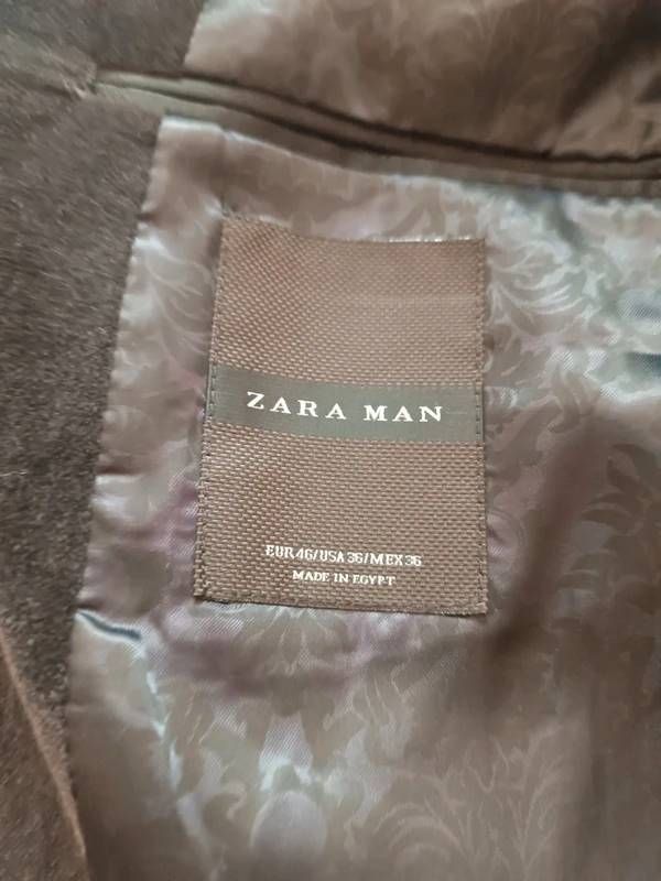 Blazer Velluto Zara Tg 46 Nuovo