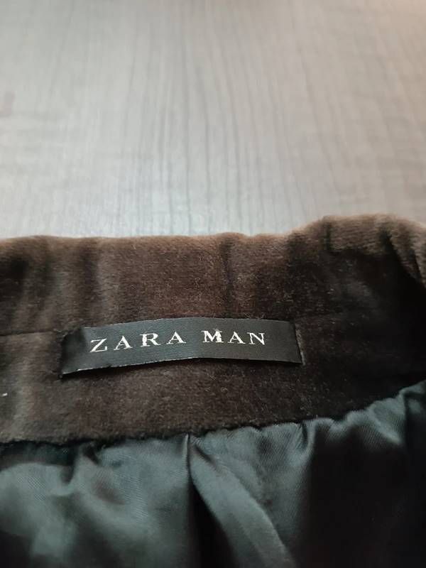 Blazer Velluto Zara Tg 46 Nuovo
