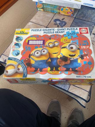 Puzzle Gigante Minions Educa 250 piezas