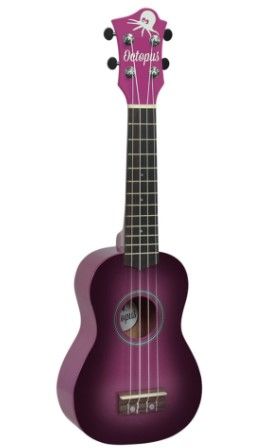 Ukelele Soprano Octopus Morado