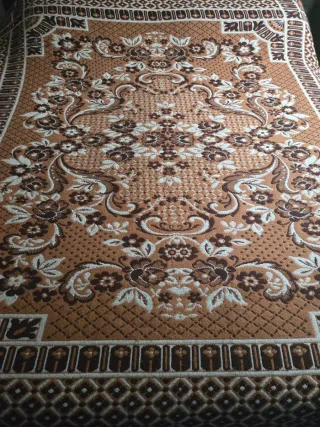 Coperta Abruzzese Vintage Beige/Marrone