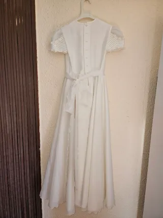 Vestido de comunión niña blanco