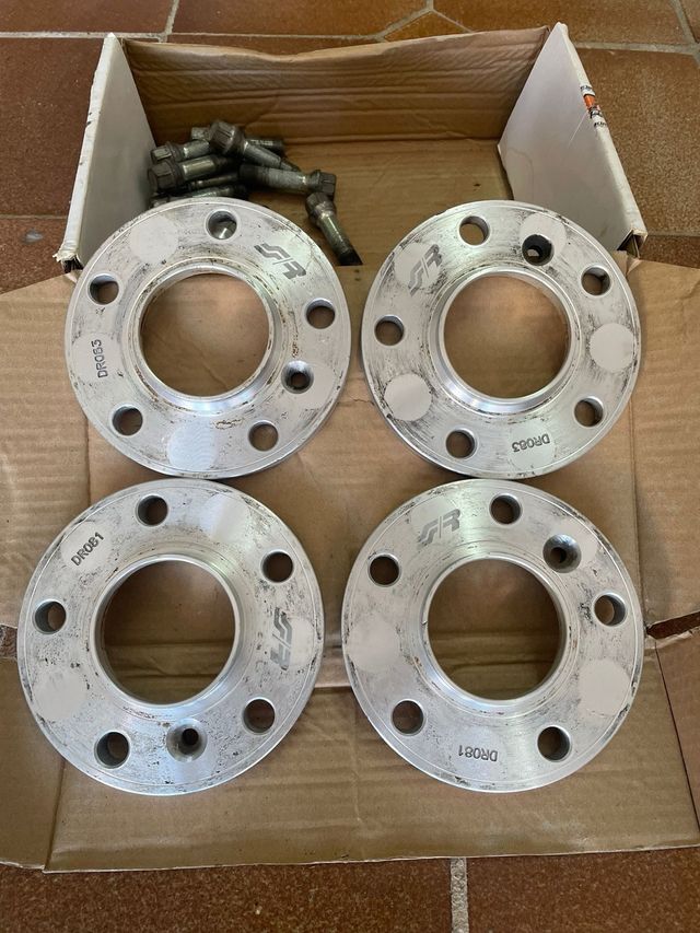 Separadores S&R 5x120 (12mm y 15mm)