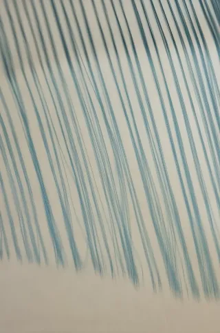 Mantoncillo Flamenco azul