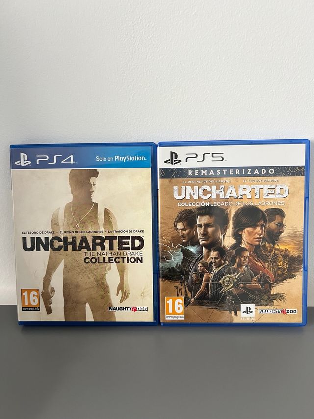 Uncharted Colección PS4 y PS5