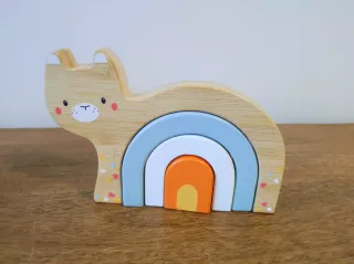 Set 3 Juguetes Bebé Bambú Vertbaudet