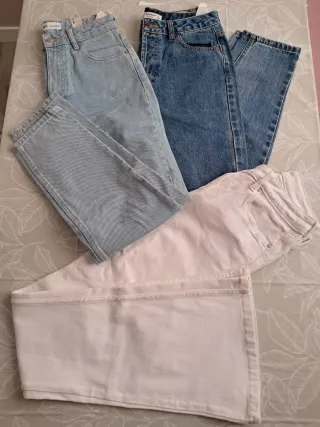 Lote 3 Pantalones Vaqueros Talla S