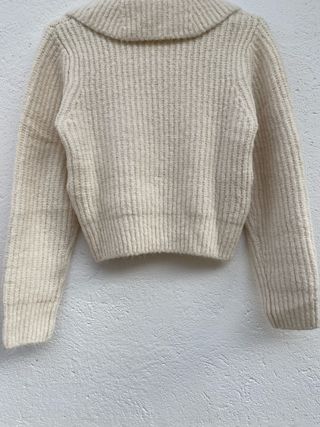 Jersey Punto Cuello Pico Mango Teen