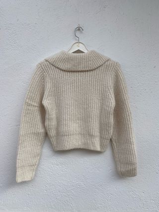 Jersey Punto Cuello Pico Mango Teen