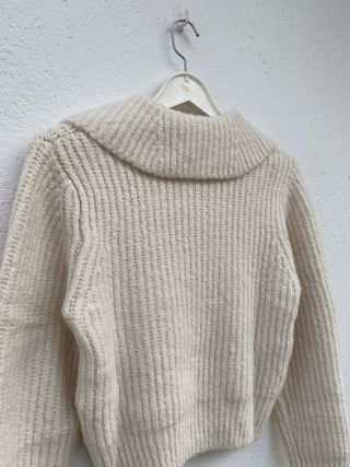 Jersey Punto Cuello Pico Mango Teen